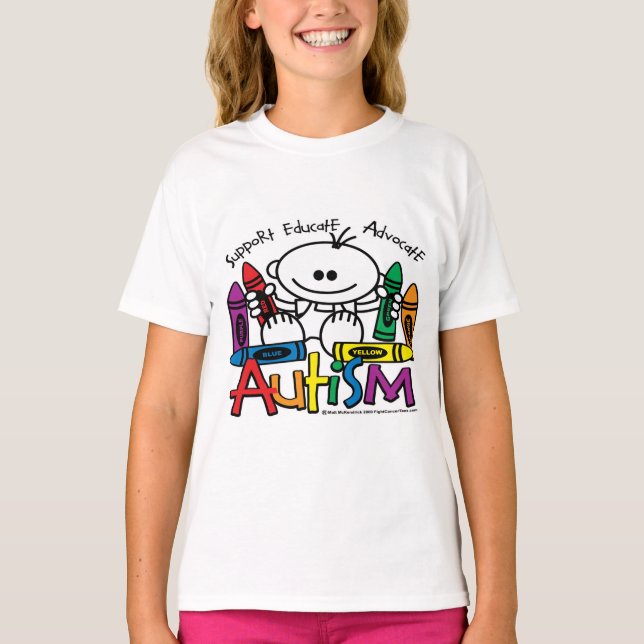 Autism Kritor T-shirt (Framsida)