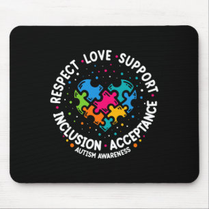 Autism Kvinnor i Manar respekterar Kärlek Support  Musmatta