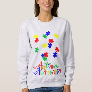 Autism - Kvinnors vanliga sötskjorta T Shirt