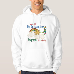 Autism LJUSNAR MIN sondotter för VÄRLD 1 Hoodie
