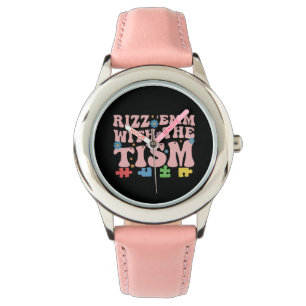 Autism Lusnyj Rizz Em med stimmemeautism Armbandsur