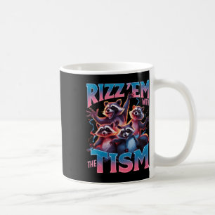 Autism Lusnyj Rizz Em med stimmemeautistisk R Kaffemugg