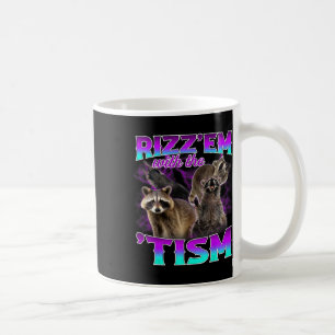 Autism Lusnyj Rizz Em med stimmemeautistisk R Kaffemugg
