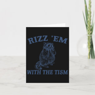 Autism Lusnyj Rizz Em med stimmemeautistisk R Kort