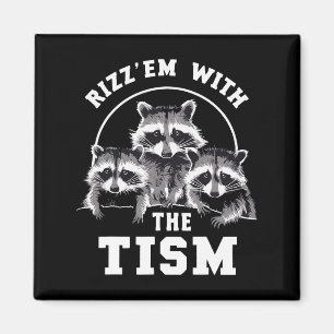 Autism Lusnyj Rizz Em med stimmemeautistisk R Magnet