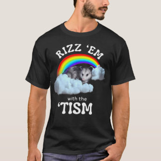 Autism Lusnyj Rizz Em med Tism Meme Autistic O T Shirt