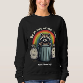 Autism Lustigt raccoon var i ögonen på mitt "Tism  T Shirt