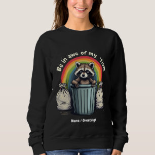 Autism Lustigt raccoon var i ögonen på mitt "Tism T Shirt