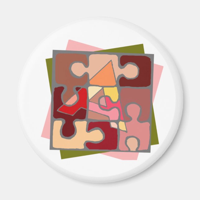 Autism magnet (Framsidan)