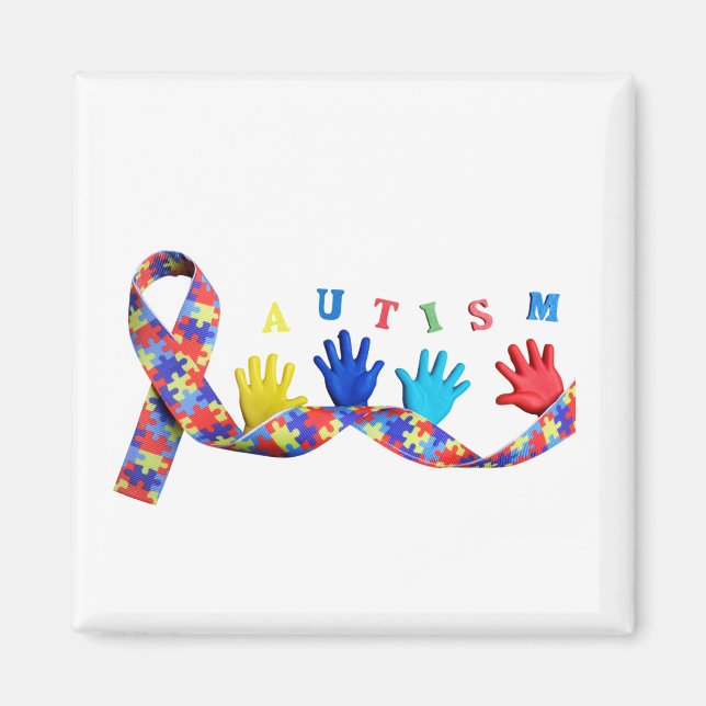 Autism Magnet (Framsidan)