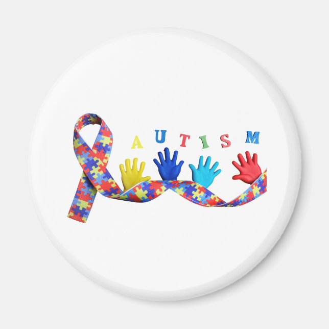 Autism Magnet (Framsidan)