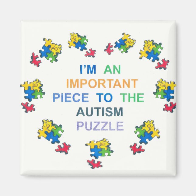 Autism Magnet (Framsidan)
