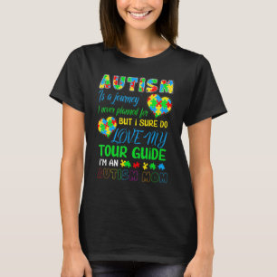 Autism Mamma Autism Awareness Autism är en källa T Shirt