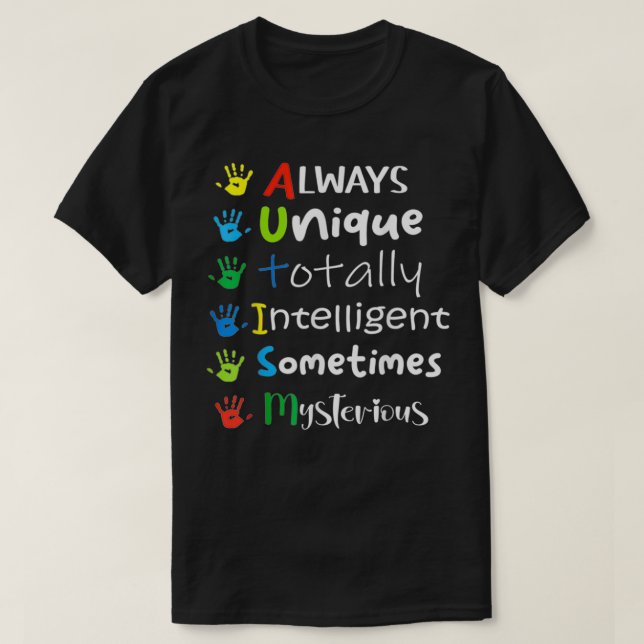 Autism Mamma Autism Awareness Autistic Boys compas T Shirt (Design framsida)