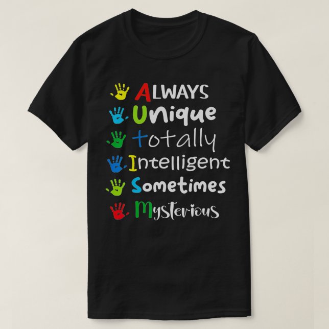 Autism Mamma Autism Awareness Autistic Boys Girls  T Shirt (Design framsida)