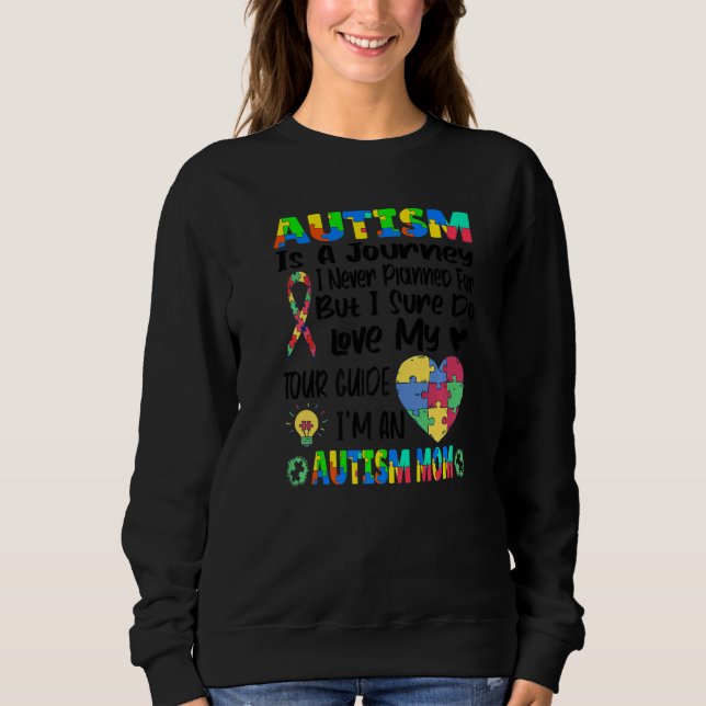 Autism Mamma Autism Awareness Puzzle Autism är en  T Shirt (Framsida)