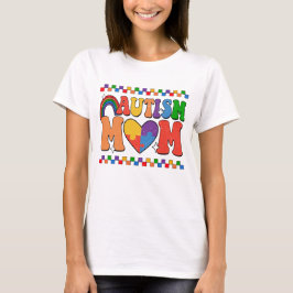 Autism mamma, autism-medvetande t shirt