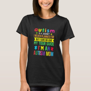 Autism Mamma Autism Medvetenhet Autism T Shirt