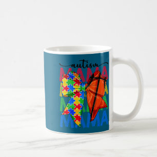 Autism mamma autism medvetenhet coquette båge kaffemugg
