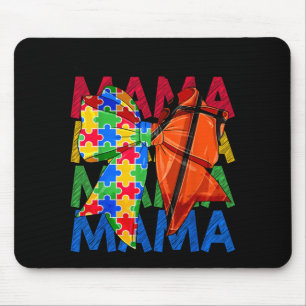 Autism Mamma Autism Medvetenhet Coquette Bow Musmatta