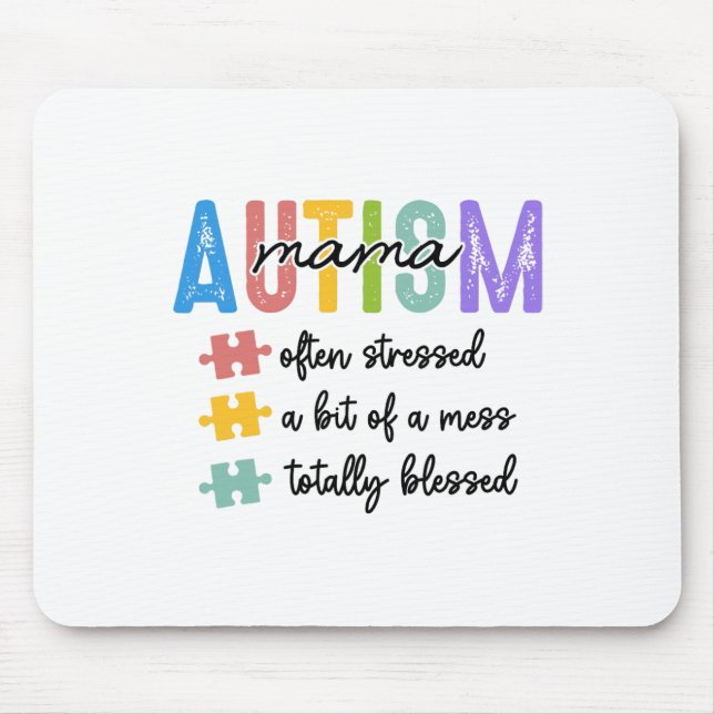 Autism Mamma Definition Mamma Stressat ofta lite Musmatta (Framsidan)