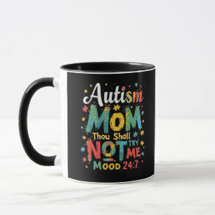 Autism Mamma Du ska inte pröva mig Mugg