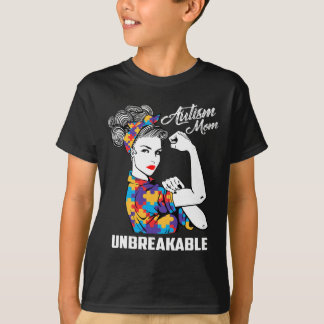 Autism Mamma - ej brytbar utmärkelse för autism T Shirt