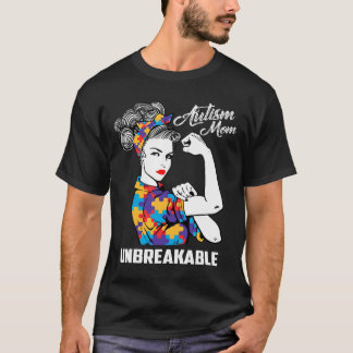 Autism Mamma - ej brytbar utmärkelse för autism T Shirt