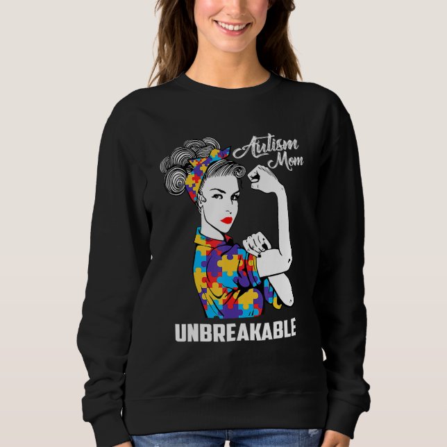 Autism Mamma - ej brytbart Awareness Gift 4 T Shirt (Framsida)