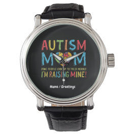 Autism Mamma ger några människor som vaknar upp si Armbandsur