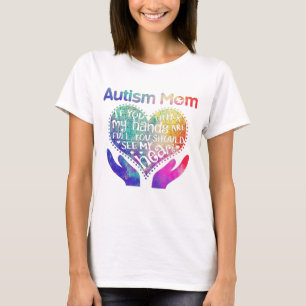 Autism Mamma Gift för Mors dag T Shirt
