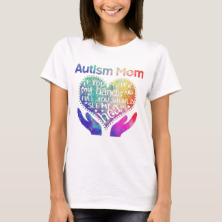 Autism Mamma Gift för Mors dag T Shirt