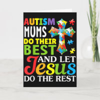 Autism Mamma gör sitt bästa Låt Jesus göra resten 