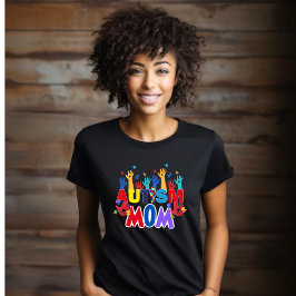 Autism Mamma-Händer-Puzzle T Shirt