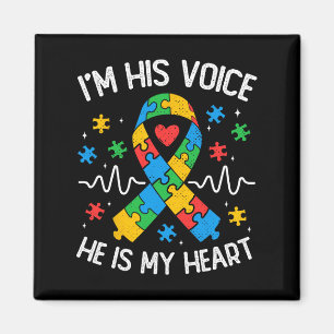 Autism Mamma.. Jag är hans röst.. han är min hjärt Magnet