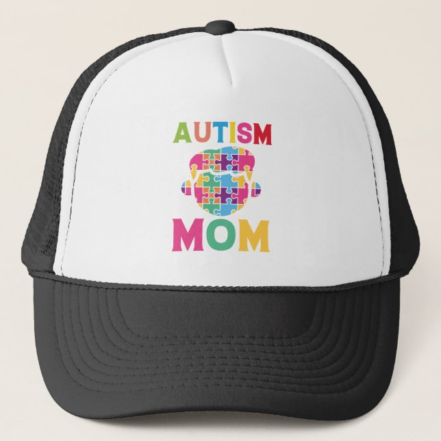 Autism mamma keps (Framsida)