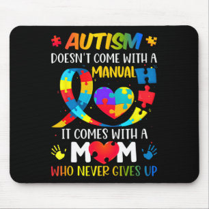 Autism Mamma Komar inte med manuell kvinnoautism Musmatta
