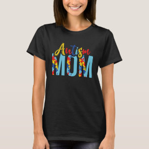 Autism Mamma Liv Pussel Mors Dag Autism Mamma T Shirt