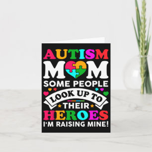Autism Mamma.. några människor vaknar upp sina hjä Kort