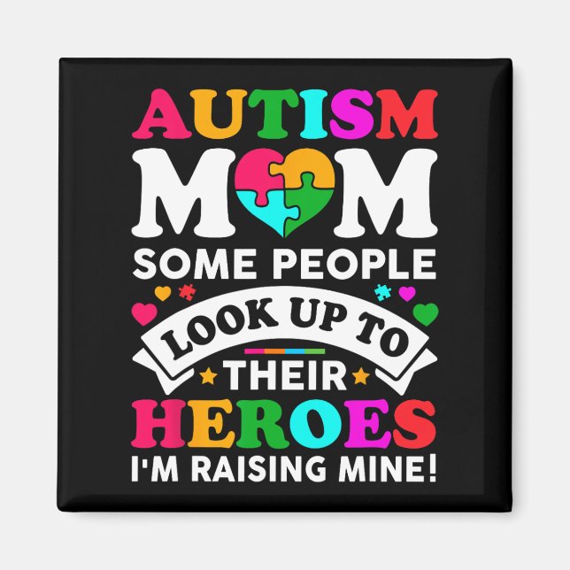 Autism Mamma.. några människor vaknar upp sina hjä Magnet (Framsidan)