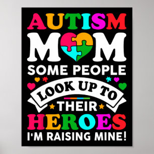 Autism Mamma.. några människor vaknar upp sina hjä Poster