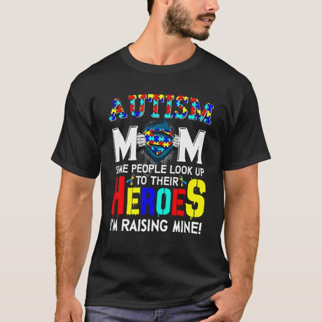 Autism Mamma.. några människor vaknar upp sina hjä T Shirt (Framsida)