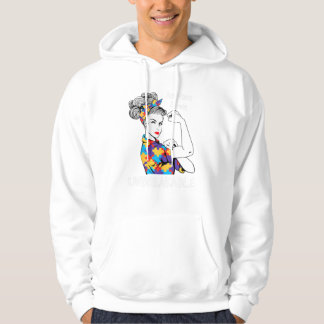 Autism Mamma, obrytbar Hoodie