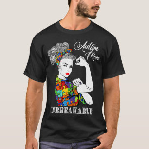 Autism Mamma Obrytbara medvetandegörande om autism T Shirt