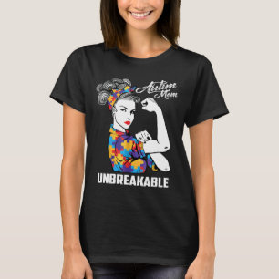 Autism Mamma - ogenomtränglig medvetenhet om autis T Shirt