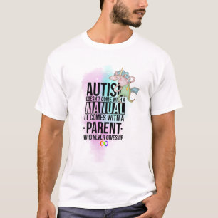Autism Mamma Pappa Parent Slogan - Neurodiversity  T Shirt