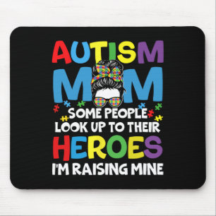 Autism Mamma Raising Hero Groovy Messy Bun Autism  Musmatta