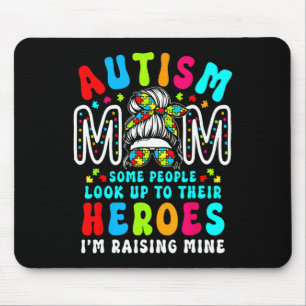 Autism Mamma Raising Hero Groovy Messy Bun Autism Musmatta