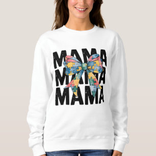 Autism Mamma Ribbon T Shirt