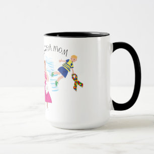 Autism Mamma Ringer Mugg